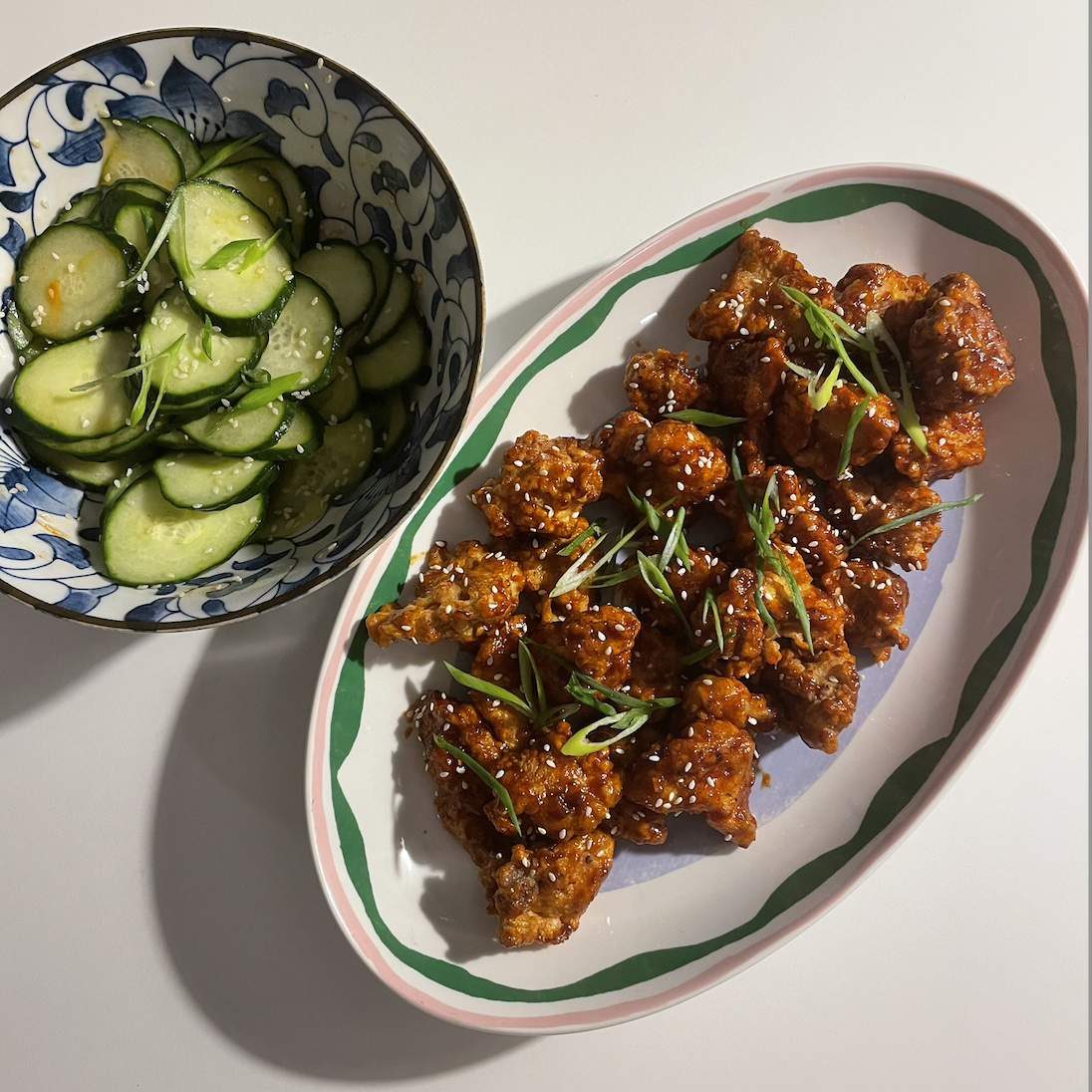 Korean fried chicken